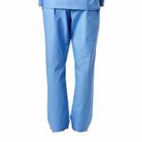 SKSN004 Self made operating robes and pants lab work pants doctor pants nurse pants operating robes and pants factory front view